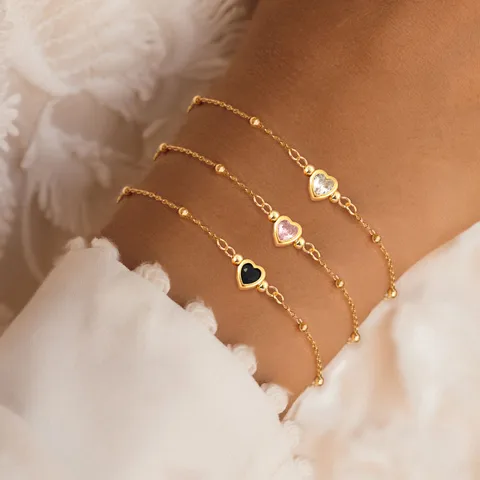 BRACELET COEUR COULEUR DE L'AMOUR
