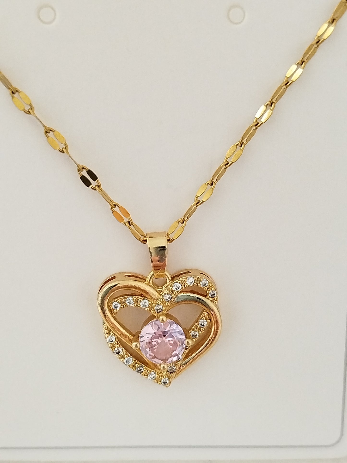 COLLIERS AMOUR ENTRELACÉS COEUR