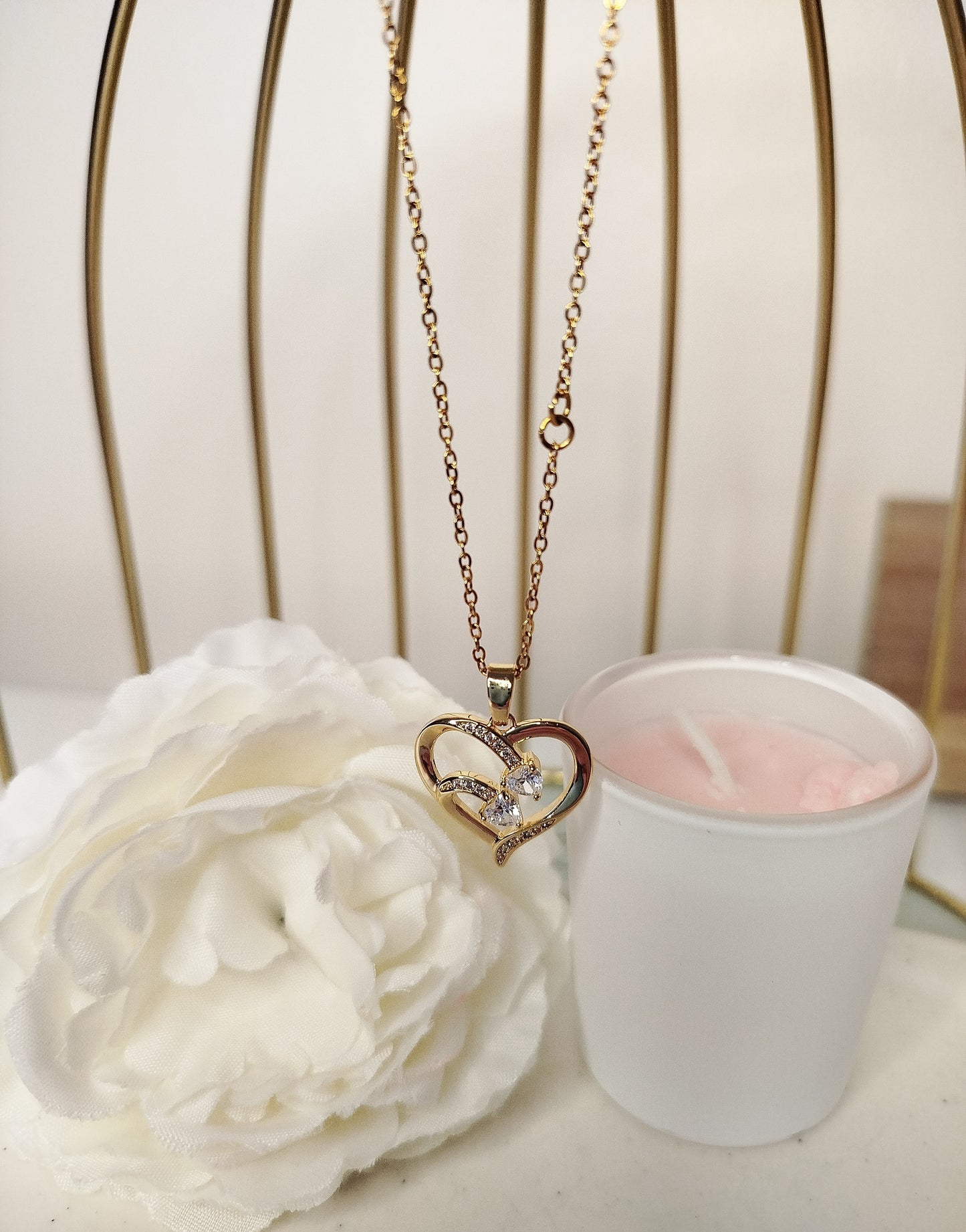 COLLIER COEUR DE SERPENT