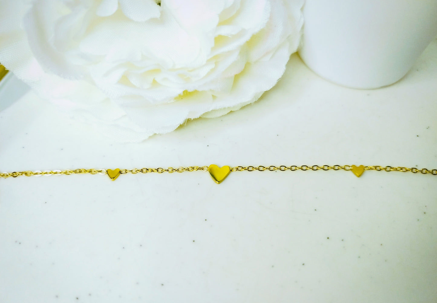 BRACELET TRIPLE CŒUR