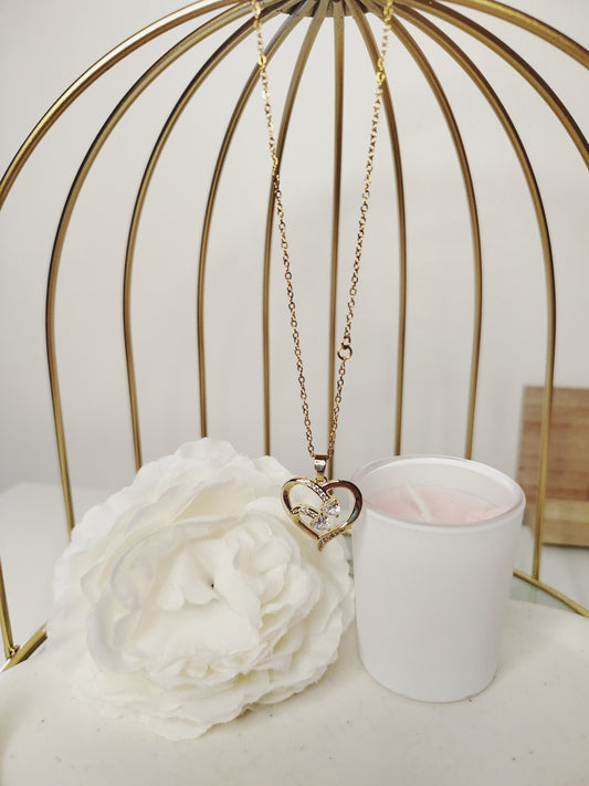 COLLIER COEUR DE SERPENT